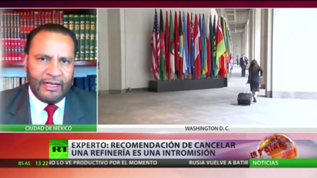 Analista califica de "intromisión" las recomendaciones del FMI a México de posponer la construcción de una refinería