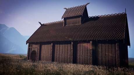 FOTOS: Hallan por primera vez en Noruega y reconstruyen en 3D un templo pagano de hace más de 1.200 años