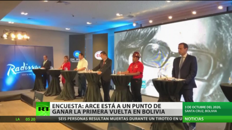 Encuesta refleja que Luis Arce estaría cerca de ganar las elecciones generales de Bolivia en la primera vuelta