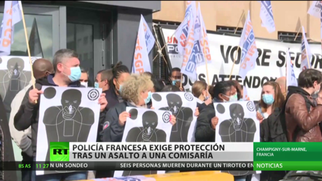La Policía francesa exige protección tras el asalto a una comisaría