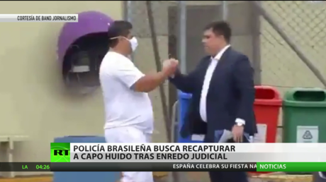 La Policía de Brasil busca recapturar a capo huido tras enredo judicial