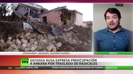 Rusia expresa a Ankara su preocupación por las noticias sobre el traslado de radicales a Nagorno Karabaj
