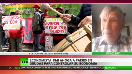 Economista: FMI ahoga a países en deudas para controlar su economía