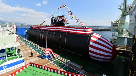 FOTOS: Japón presenta 'Ballena grande', su nuevo submarino de 3.000 toneladas