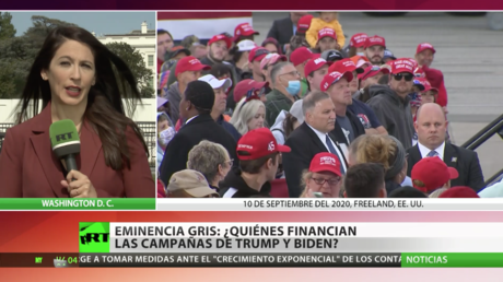 Eminencia gris: ¿Quiénes financian las campañas de Trump y Biden?