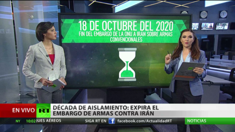Década de aislamiento: Expira el embargo de armas convencionales contra Irán por parte de la ONU