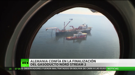 Alemania confía en finalizar el Nord Stream 2 para abastecerse de gas ruso