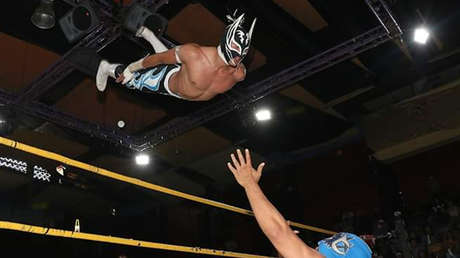 El luchador mexicano Luis Ángel Salazar