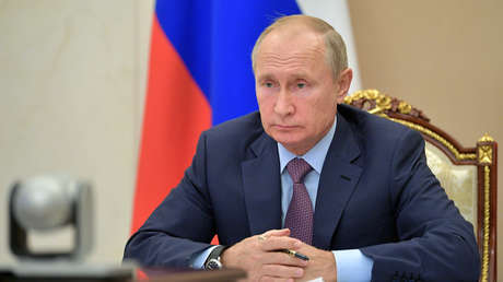 Putin: "La pandemia de coronavirus nos demostró que debemos actuar juntos, pero no ha enseñado a la humanidad a unirse al 100 %"