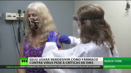 EE.UU. usará el remdesivir como fármaco contra el coronavirus pese a las críticas de la OMS