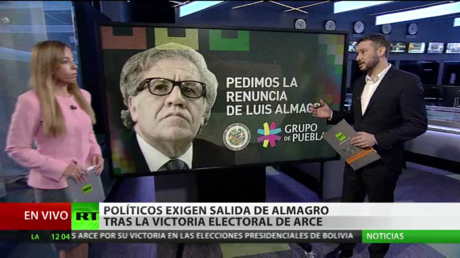 Políticos exigen la salida de Almagro tras la victoria electoral de Arce en Bolivia