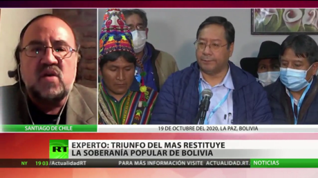 Experto afirma que el triunfo del MAS en las elecciones en Bolivia "restituye la soberanía popular" en el país