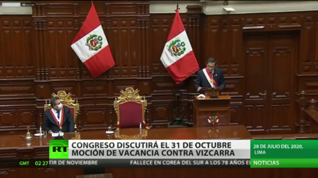 El Congreso de Perú discutirá una nueva moción de censura contra Martín Vizcarra