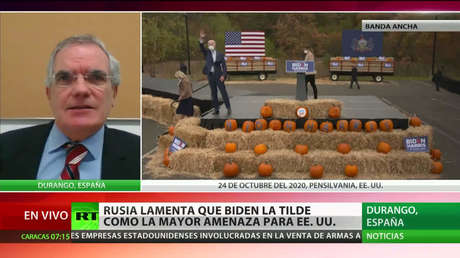 Experto: Las declaraciones de Biden sobre Moscú son un "recurso electoral" para "desviar la atención"