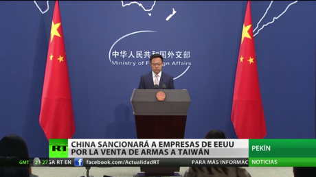 China sancionará a empresas de EE.UU. por la venta de armas a Taiwán