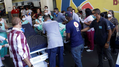 Al menos 200 pacientes son evacuados durante un incendio en un hospital en Río de Janeiro