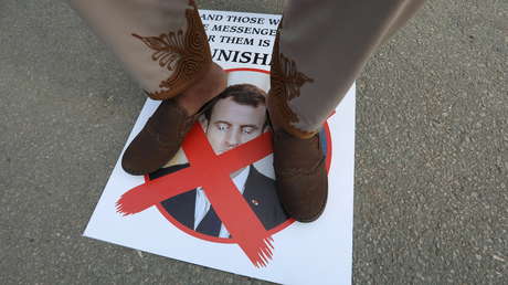 "Que el Todopoderoso desfigure la cara de esta escoria": Khabib arremete contra Macron por sus palabras sobre el islam