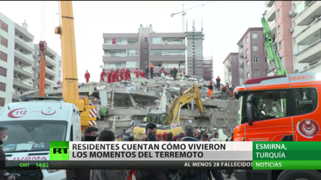 Residentes cuentan cómo vivieron los momentos del terremoto en Turquía