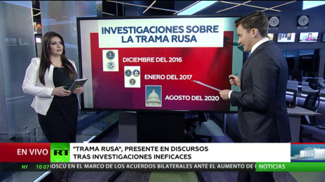 La 'trama rusa' en las elecciones de EE.UU., presente en discursos tras investigaciones ineficaces
