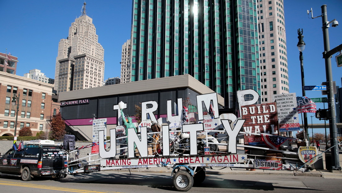 Trump reclama la victoria en Pensilvania, Georgia, Carolina del Norte y Míchigan