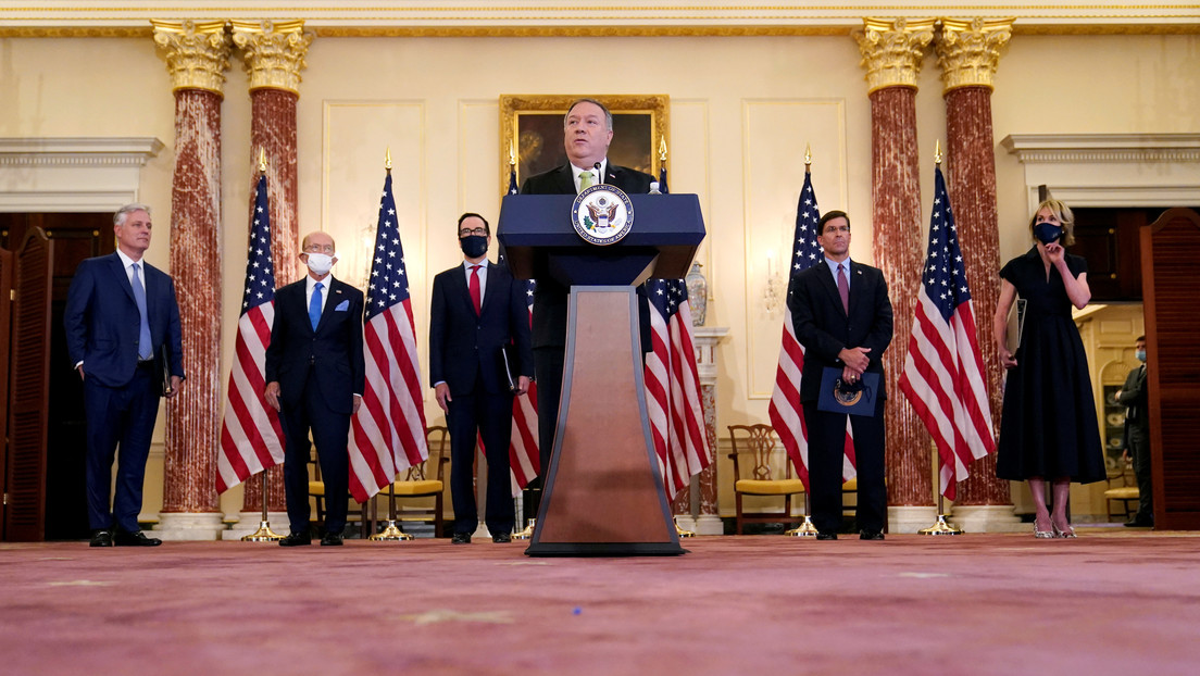 La Administración Trump estaría planeando una 'avalancha' de sanciones contra Irán hasta el 20 de enero