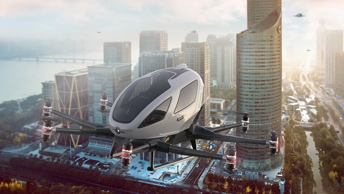 Corea del Sur prueba taxis voladores no tripulados que ayudarán a resolver los problemas de tráfico de la densamente poblada capital (VIDEO)