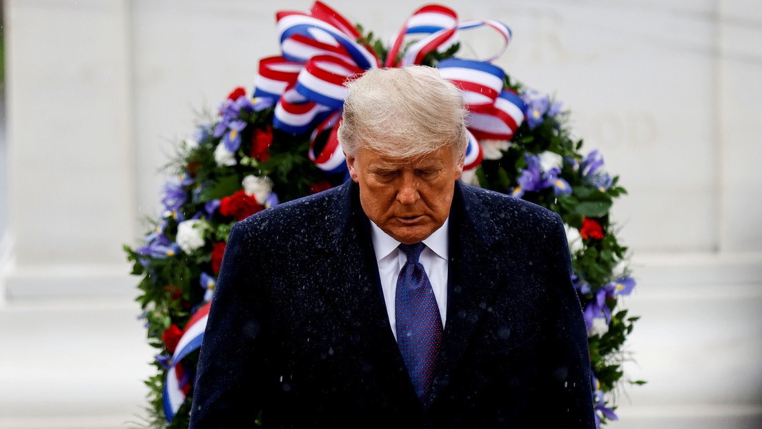 "El tiempo lo dirá": Trump reaparece en público y parece reconocer por primera vez que Biden podría sucederlo