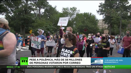 Pese a la polémica, más de 58 millones de personas votaron por correo en EE.UU.