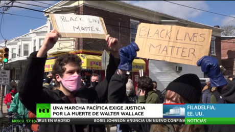 EE.UU.: Marcha pacífica exige justicia por la muerte del afroamericano Walter Wallace