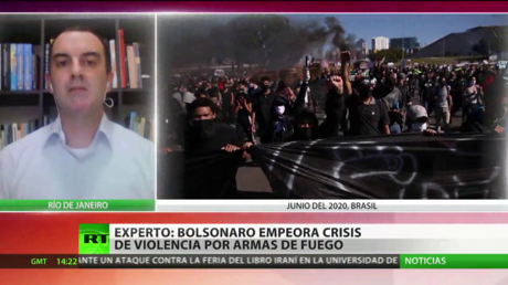 Crecen los índices de la violencia armada en Brasil bajo la gestión de Bolsonaro
