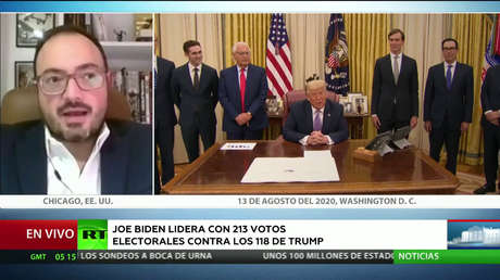 Profesor universitario: "Con victoria de Biden, el supuesto aislacionismo promovido por Trump empezaría a tocar su fin"