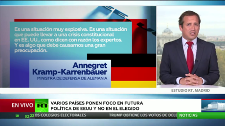 Varios países ponen el foco en la futura política de EE.UU. y no en el elegido