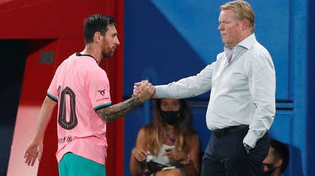 "No estoy de acuerdo": Koeman contradice a Setién sobre las dificultades para tratar con Messi
