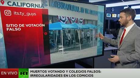 Muertos votando y colegios falsos: los casos polémicos y las irregularidades en los comicios de EE.UU.