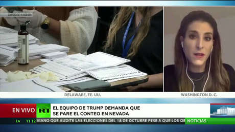Experta: "Trump denuncia el fraude, aunque en muchos estados lo niegan"