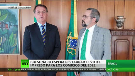 Bolsonaro espera restaurar el voto impreso para los comicios de 2022