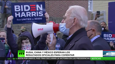 Rusia, China y México esperan los resultados oficiales de elecciones en EE.UU. para comentarlos