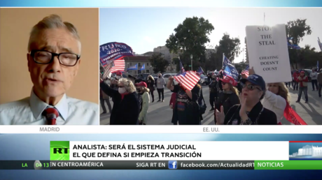 Analista: Será el sistema judicial el que defina si empieza la transición de poder en EE.UU.