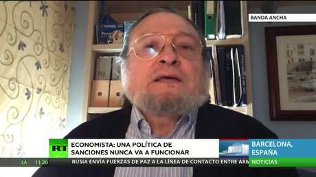 Economista: "Una política de sanciones no funciona jamás"