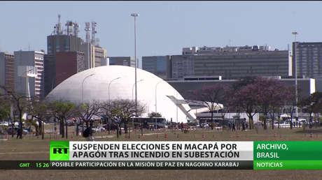 Brasil: Suspenden las elecciones municipales en Macapá por un apagón tras incendiarse una subestación