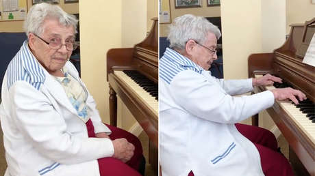 VIDEO: Anciana de 92 años con alzhéimer interpreta para su hija una famosa sonata de piano de Beethoven