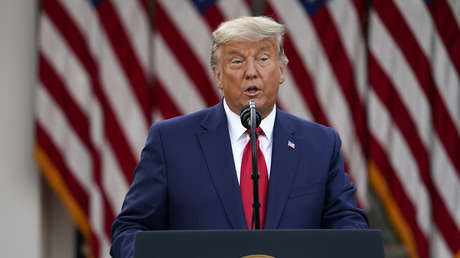 "Dejar el tinte es una victoria": Trump reaparece menos rubio de lo normal y los internautas no perdonan (FOTOS)