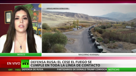 Ministerio ruso de Defensa: El cese el fuego se cumple en toda la línea de contacto en Nagorno Karabaj
