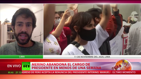 Analista político: El pasar por alto la voluntad popular fue lo que desató la indignación en Perú