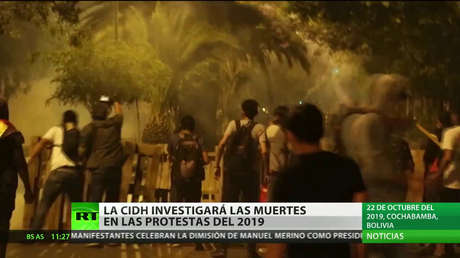 La CIDH investigará las muertes en las protestas del 2019 en Bolivia