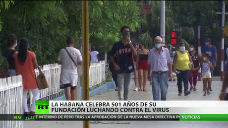 La Habana celebra los 501 años de su fundación luchando contra el covid-19