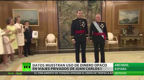 Datos muestran uso de dinero opaco en viajes de Juan Carlos I