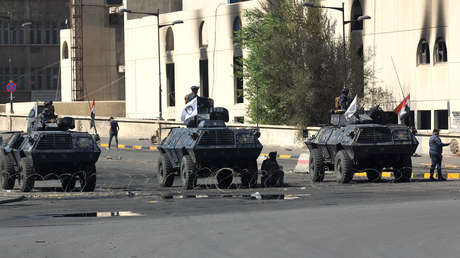 Caen 4 misiles en la Zona Verde de Bagdad