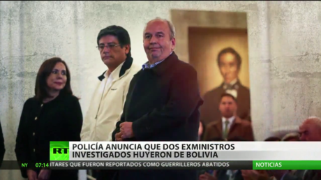 Policía de Bolivia anuncia que dos exministros del Gobierno de Áñez investigados huyeron del país