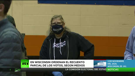 Medios: Ordenan un recuento parcial de votos en Wisconsin